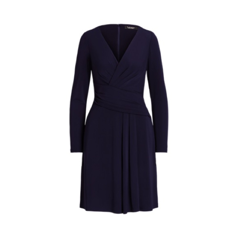 Ralph Lauren Deep Blue Long Sleeve Dress - Picture 2 of 8